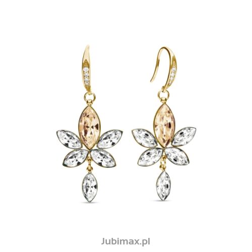 Kolczyki Lotus Gold SWAROVSKI KWCDG4228LSLC
