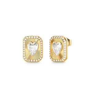 Kolczyki Guess UBE06357JWYGTU Crystal Love