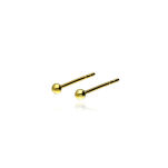 Kolczyki złote pr.333 kulki sztyft - 2