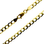 Łańcuszek złoty pr.333 pancerka 50cm