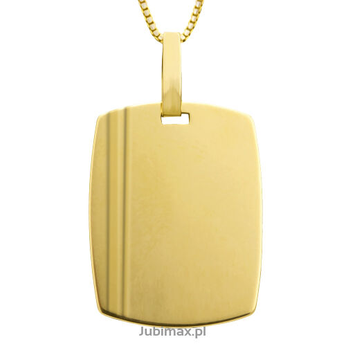 Zawieszka złota pr.585 blaszka