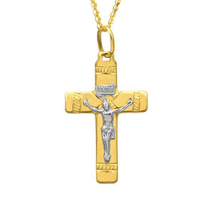 Krzyżyk złoty pr.585 
