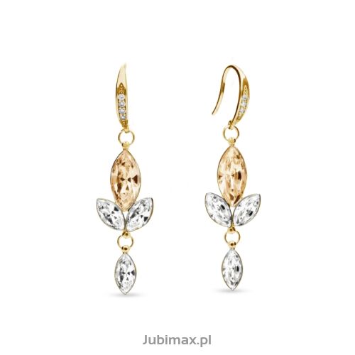 Kolczyki Lily Gold SWAROVSKI KWCMG4228LSLC
