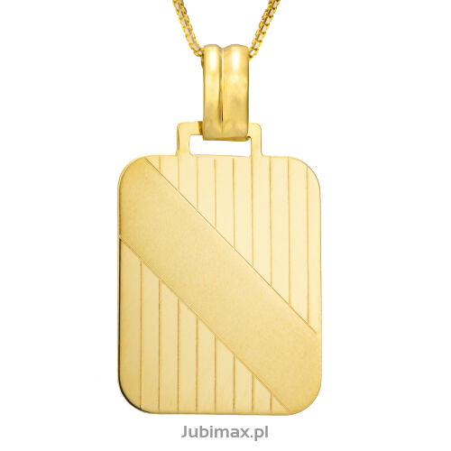 Zawieszka złota pr.585 blaszka