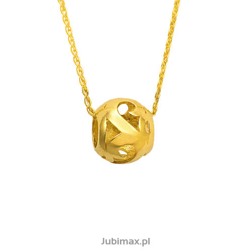 Zawieszka złota pr.585 kulka