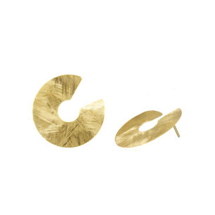 Kolczyki srebrne Leis Luna