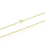 Łańcuszek złoty pr.585 spiga diamentowana 45cm