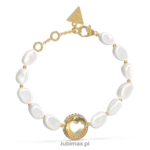 Bransoletka Guess UBB3342JWYGL Rolling Hearts