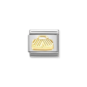 Nomination Link Gold 18K 030149-48 Torebka diament