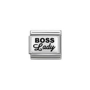 Nomination Link Silver 925 330109-35 Boss Lady