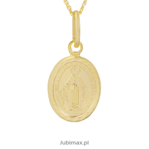 Medalik złoty pr.585 Cudowny Medalik
