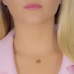 Naszyjnik złoty pr.585 drzewo życia 45cm - 3