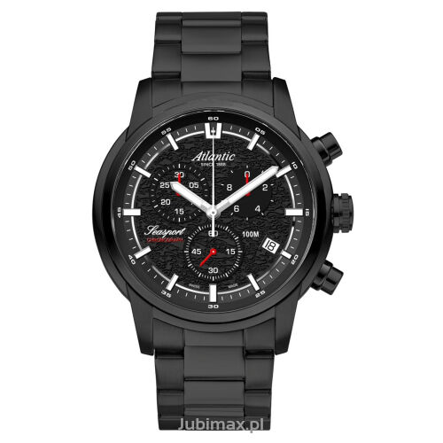 Zegarek Atlantic 87466.46.61BK Seasport Chronograph
