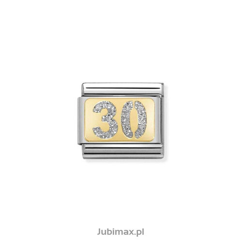 Nomination Link Gold 18K 030224-03 Srebna 30