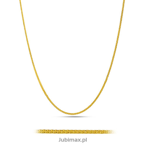 Łańcuszek złoty pr.585 spiga 50cm