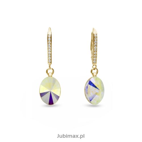 Kolczyki Oval Chic Gold SWAROVSKI KACG412214AB