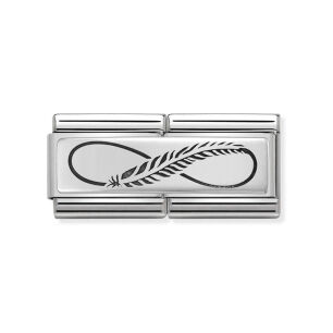 Nomination Link Silver 925 330710-12 Nieskończoność