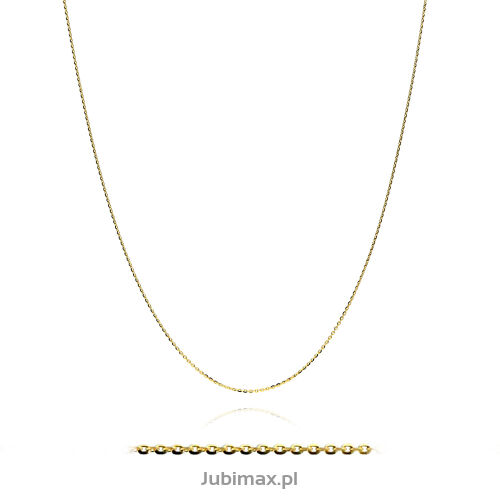 Łańcuszek złoty pr.585 ankier 50cm
