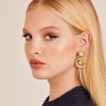 Kolczyki Guess UBE01008JWAGT-U 4G Vintage