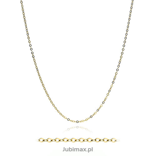 Łańcuszek złoty pr.585 ankier 45cm