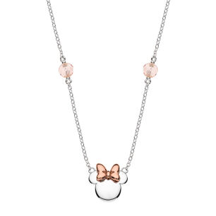 Naszyjnik srebrny Disney NS00014TRPL-157.CS Myszka Minnie