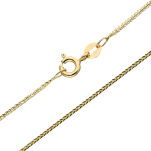 Łańcuszek złoty pr.333 spiga diamentowana 42cm