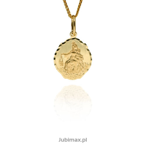 Medalik złoty pr.585 szkaplerz