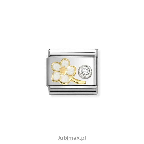 Nomination Link Gold 18K+Silver 630302-10 Niezapominajka