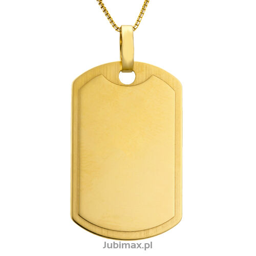 Zawieszka złota pr.585 blaszka