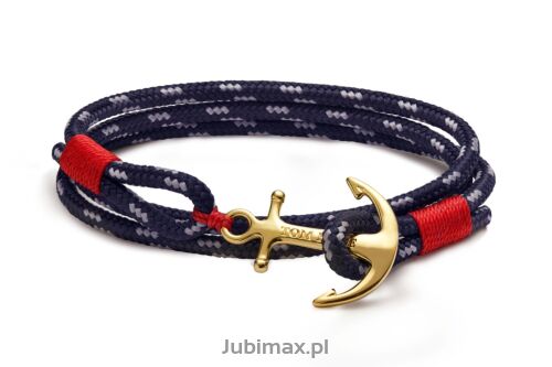 Bransoleta TOM HOPE TM0411 ATLANTIC 3 GOLD S