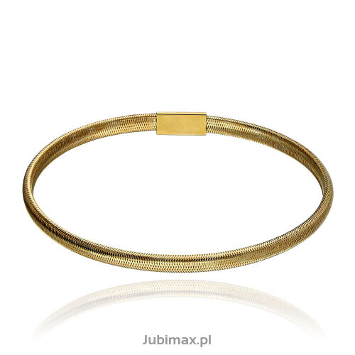 Bransoletka złota pr.585 taśma flex 19cm