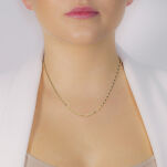 Łańcuszek złoty pr.375 Valentino 45cm - 3