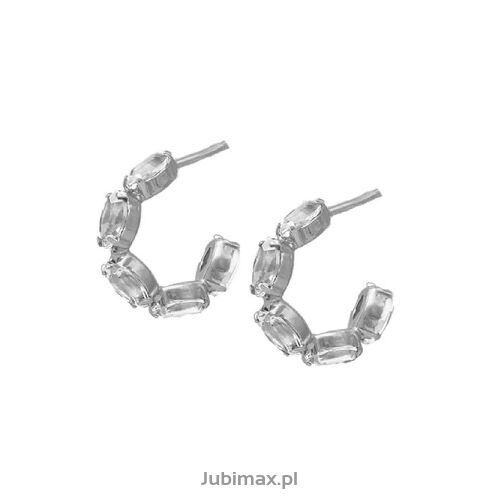 Kolczyki srebrne Victoria Cruz A4136-07HT