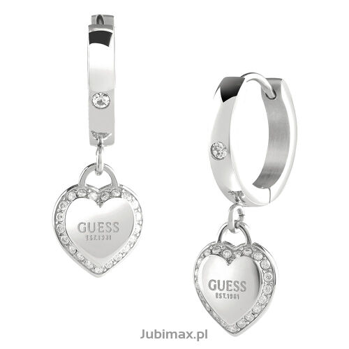 Kolczyki Guess UBE01426JWRHT Fine Heart