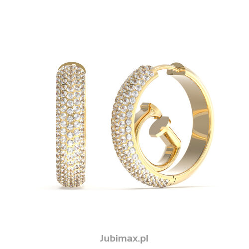 Kolczyki Guess UBE03299JWYGT-U Crazy Earrings
