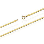 Naszyjnik złoty pr.375 taśma 45cm