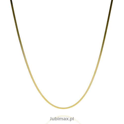Naszyjnik złoty pr.375 taśma 45cm