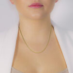 Łańcuszek złoty pr.375 spiga 45cm - 3