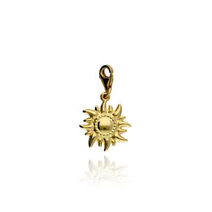 Zawieszka złota pr.585 charms wiszący słońce