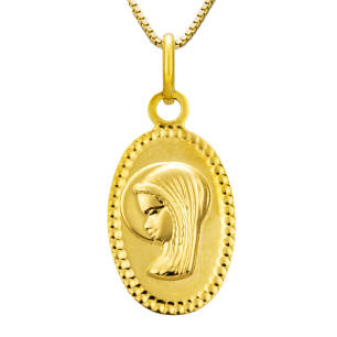 Medalik złoty pr.333 Maryja
