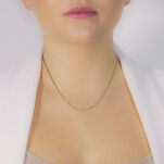 Łańcuszek złoty pr.375 singapur 45cm - 3