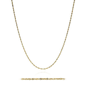 Łańcuszek złoty pr.375 singapur 45cm