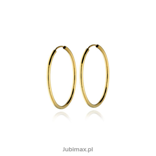Kolczyki złote pr.585 koła