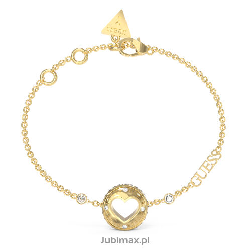 Bransoletka Guess UBB3344JWYGL Rolling Hearts