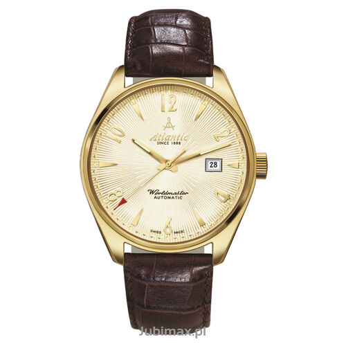 Zegarek Atlantic 51752.45.35G Worldmaster Art Deco