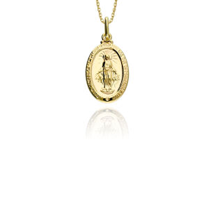 Medalik złoty pr.585 Cudowny Medalik