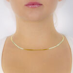 Naszyjnik złoty pr.585 taśma 42cm - 3