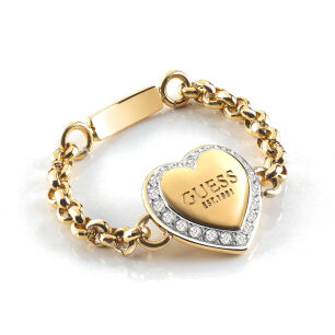 Pierścionek Guess UBR01429JWYG54 Fine Heart