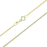 Łańcuszek złoty pr.375 spiga diamentowana 45cm