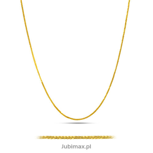 Łańcuszek złoty pr.333 spiga 45 cm